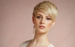 How To Do A Beautiful Short Wedding Hairstyle
