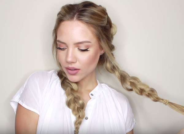 How to Braid Hair with Clip in Extensions