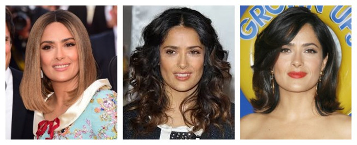 Salma Hayek Inspired Wigs