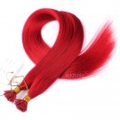 【Addcolo 10A】Flat Tip Hair Extensions Brazilian Hair #Red Color 