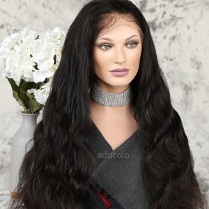 Human Hair Lace Front Wig Natural Hairline Brazilian Hair Body Wave Wig 