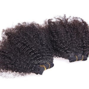 【Addcolo 8A】Hair Weave Brazilian Hair Afro Kinky Curly