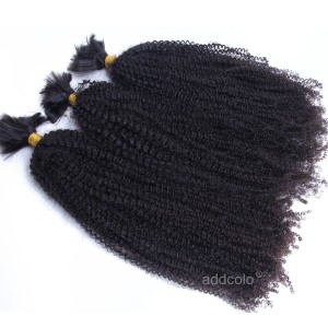 【Addcolo 8A】Bulk Human Hair for Braiding Afro Kinky Curly Brazilian Hair 