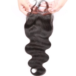 【Closures】10A Virgin Hair Closure Brazilian Hair Body Wave 4"x4" Closure