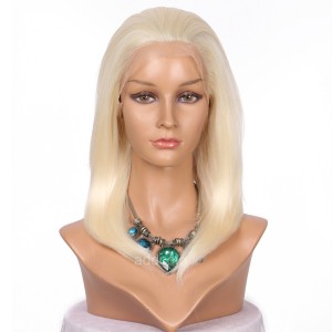 【Wigs】Synthetic Wigs Straight #1001/#613 Highlight Color Lace Front Wig 