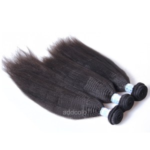 【Addcolo 8A】Hair Weave Brazilian Hair Yaki Straight