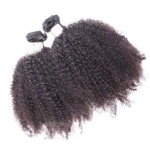 【Addcolo 8A】Hair Weave Indian Hair Afro Kinky Curly