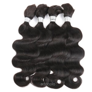 【Addcolo 8A】Bulk Human Hair for Braiding Brazilian Hair Body Wave