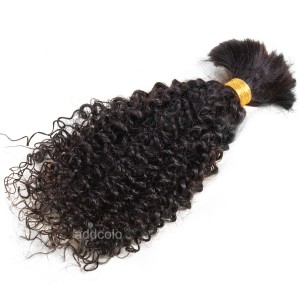 【Addcolo 8A】Bulk Human Hair for Braiding Brazilian Hair Kinky Curly