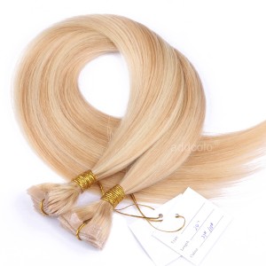 【Addcolo 10A】Tape In Hair Extensions Malaysian Hair #27/#613 Highlight Color