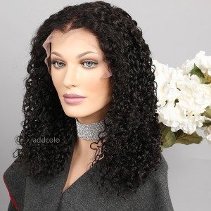 New Arrival Curly Lace Front Wigs Natural Color Human Hair Brazilian Hair Wig 