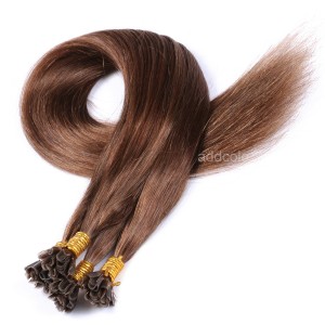 【Addcolo 10A】U Tip Hair Extensions Peruvian Hair Color #6