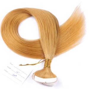 【Addcolo 10A】Tape In Hair Extensions Brazilian Hair Color #144