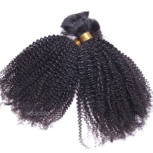 【Addcolo 8A】Bulk Human Hair for Braiding Brazilian Hair Afro Kinkly Curly