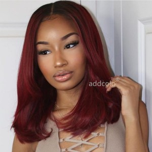 99J Lace Front Wigs Bob Straight & Wavy 2020 Summer Colorful Trendy Wigs
