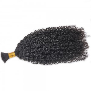 【Addcolo 8A】Bulk Human Hair for Braiding Tight Curly Brazilian Hair