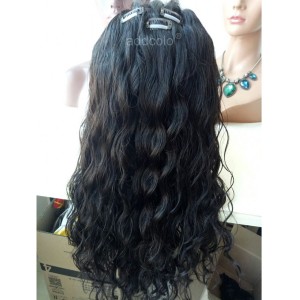 Natural Looking Silk Top Lace Wigs Brazilian Hair Natural Wave Human Hair Wig