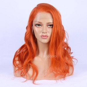 【Wigs】DC Aquaman Mera Inspired Human Hair Wigs Wavy Lace Front Wigs