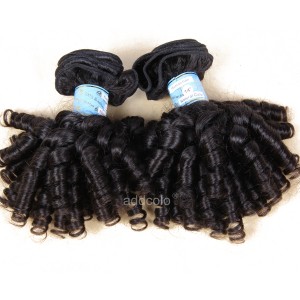 【Addcolo 8A】Hair Weave Natural Color Brazilian Romance Curly Hair Bundles 