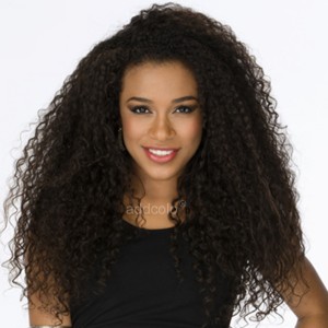 【Wigs】Jojo Offerman Human Hair Wigs Kinky Curly Wig