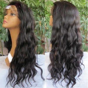 Silk Base Natural Hair Wigs With Baby Hair Natural Wave Glueless Human Hair Wigs 