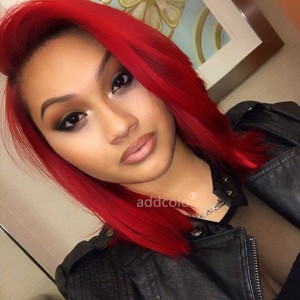 Red Wigs Bob Straight & Wavy 2020 Summer Best Fashion Colorful Lace Front Wigs