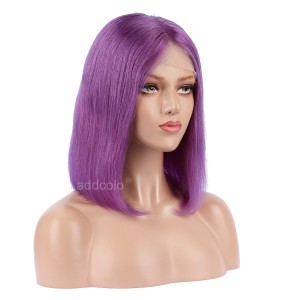Violet Lace Front Wigs Bob Straight & Wavy 2020 Summer Colorful Trendy Wigs