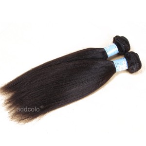 【Addcolo 8A】Hair Weave Indian Hair Yaki Straight