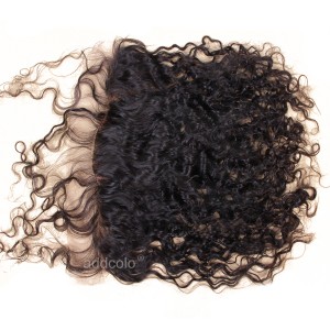 【Frontals】13x4 Lace Frontal Indian Human Hair Curly Hair Frontal