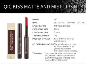 Kiss Matte and Mist Lipstick