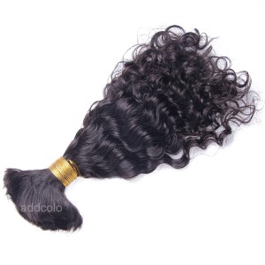 【Addcolo 8A】Bulk Human Hair for Braiding Curly Brazilian Hair 