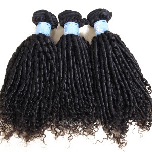 【Addcolo 8A】Hair Weave Bundle Natural Color Brazilian Romance Curly Hair