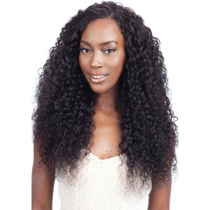 【Wigs】Human Hair Lace Wig Brazilian Hair Kinky Curly Wig Natural Color