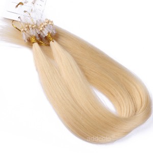 【Addcolo 10A】Micro Loop Hair Extensions Brazilian Hair Color #613
