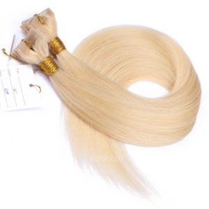 【Addcolo 10A】Tape In Hair Extensions Brazilian Hair Color #613