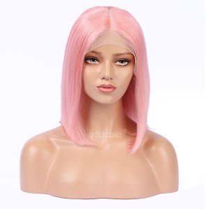 Pink Lace Front Wigs Bob Straight & Wavy 2020 Summer Colorful Trendy Wigs