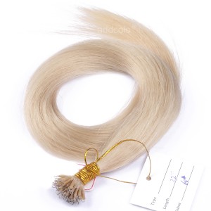 【Addcolo 10A】Nano Hair Extensions Brazilian Hair Color #60