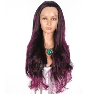 【Wigs】Synthetic Wigs Super Wavy #4/#3700 Highlight Color Lace Front Wig 