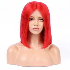 Red Wigs Bob Straight & Wavy 2020 Summer Best Fashion Colorful Lace Front Wigs