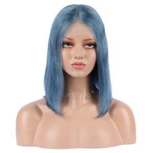 Ink Blue Wigs Bob Straight & Wavy 2020 Summer Trendy Colorful Lace Front Wigs