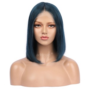 Prussian Blue Wigs Bob Straight & Wavy 2020 Summer Best Fashion Colorful Lace Front Wigs
