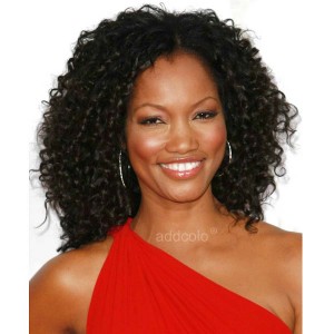 【Wigs】Garcelle Beauvais Human Hair Wigs Afro Kinky Curly Wig