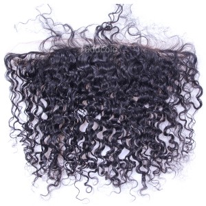 【Frontals】13x4 Lace Frontals Brazilian Human Hair Curly Hair Frontal
