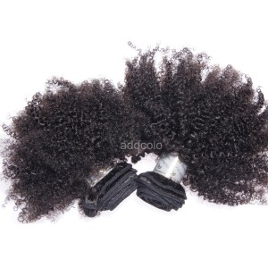 【Addcolo 8A】Hair Weave Brazilian Hair Afro Kinky Curly