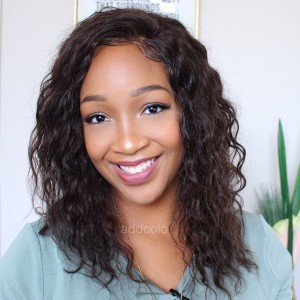 Lace Front Wigs Brazilian Hair Natural Wave Wig Natural Color