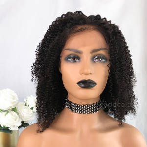 Kellyn Remy Hair Lace Front Wigs Natural Black