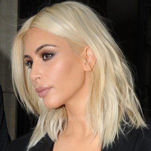 #613 Blonde Human Hair Wigs Instock Bob Wavy Blonde 360 Lace Wigs