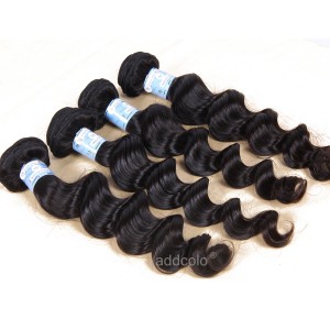 【Addcolo 10A】Hair Weave Brazilian Hair Loose Wave