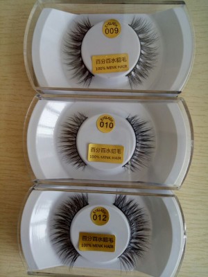 Mink Eyelashes Natural False Eyelashes Handmade Fake Eye Lashes Extension