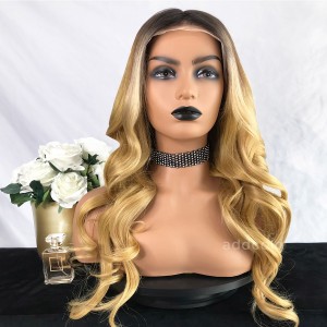 Renee Virgin Hair Full Lace Wigs Balayage